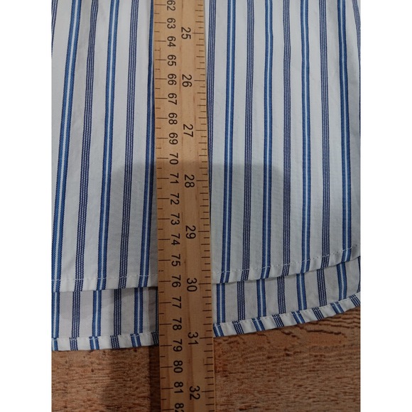 Psycho Bunny Blue Striped Mens Long Sleeve Button MuiltColor Size XLarge 2167 - Picture 6 of 11